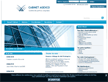 Tablet Screenshot of cabinet-agexco.com
